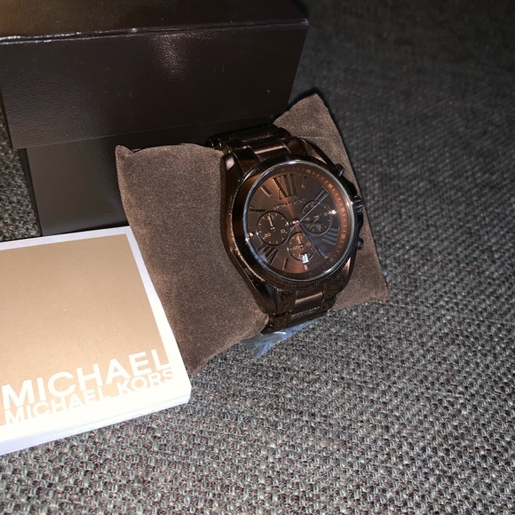 Chocolate/bronze Michael Kors Women’s Watch - Picture 2 of 3